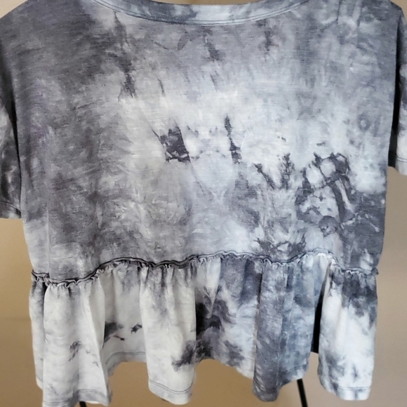 So Tye Dyed Baby Doll Short Sleeve Sz L Top - Picture 4 of 6